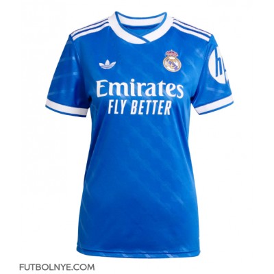 Camiseta Real Madrid Federico Valverde #8 Tercera Equipación para mujer 2025-26 manga corta Camiseta Real Madrid Federico Valverde #8 Tercera Equipación para mujer 2025-26 manga corta